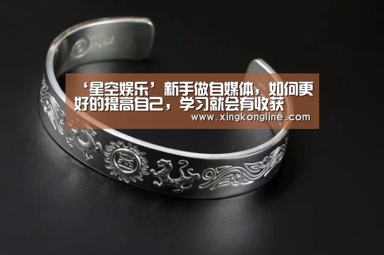 ‘星空娱乐’新手做自媒体，如何更好的提高自己，学习就会有收获(图3)